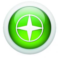 Green Icon Compass